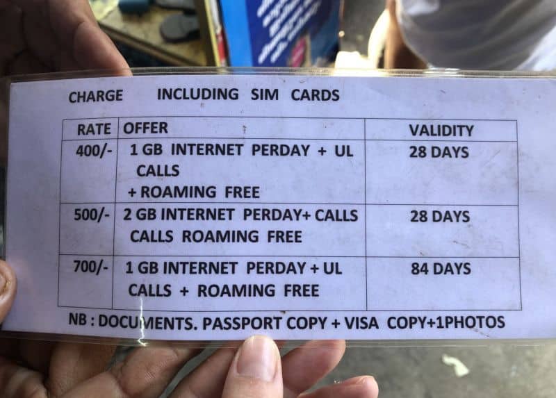 India Sim Card - sim card in India, rates and prices of sim cards in India