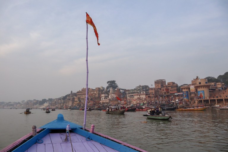 Places to visit in India Varanasi - boat trip on River Ganges Varanasi | best places to visit in India