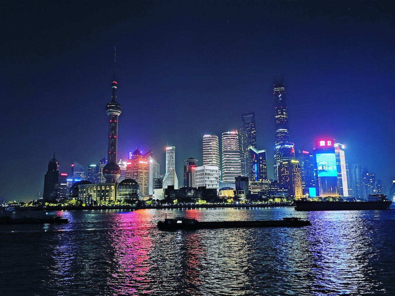 Shanghai in Winter - Shanghai the bund at night | best places to travel in Asia December and January