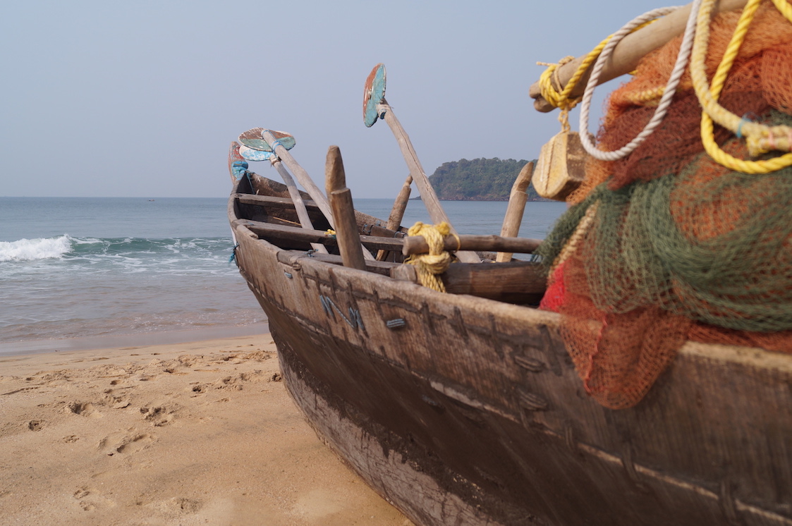 Agonda Beach - Agonda Beach Boat | best beaches in Goa for foreigners