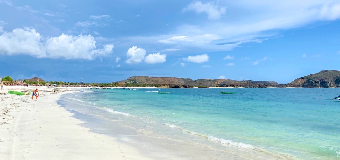 Tanjung Aan Beach Lombok - Bali Lombok itinerary