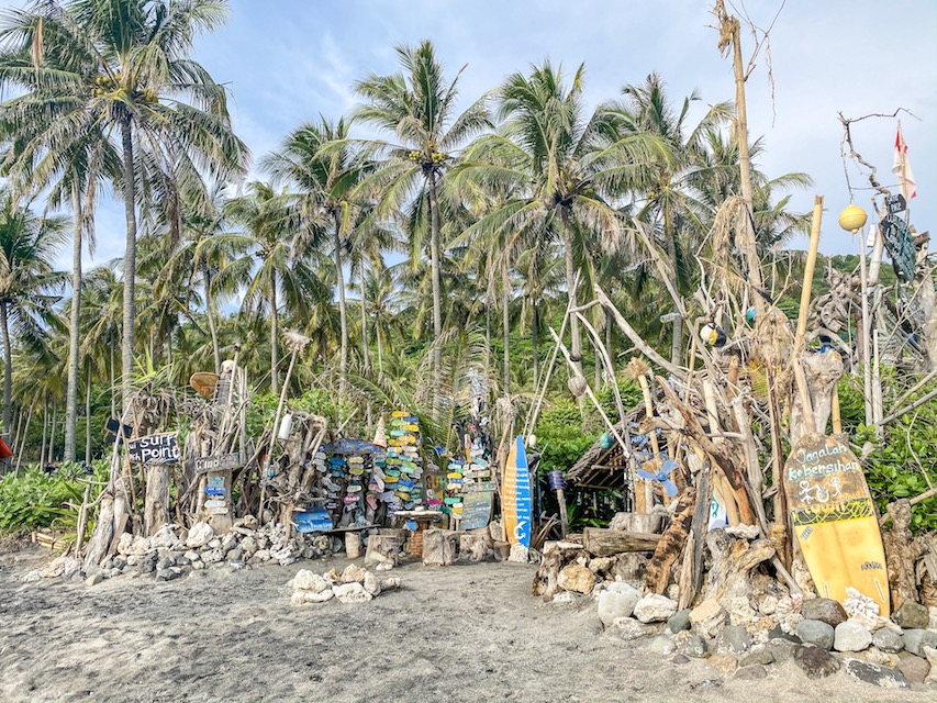 Lombok Wave Surf Shack in Klui - Bali Lombok itinerary, Lombok Wave Surf Shack