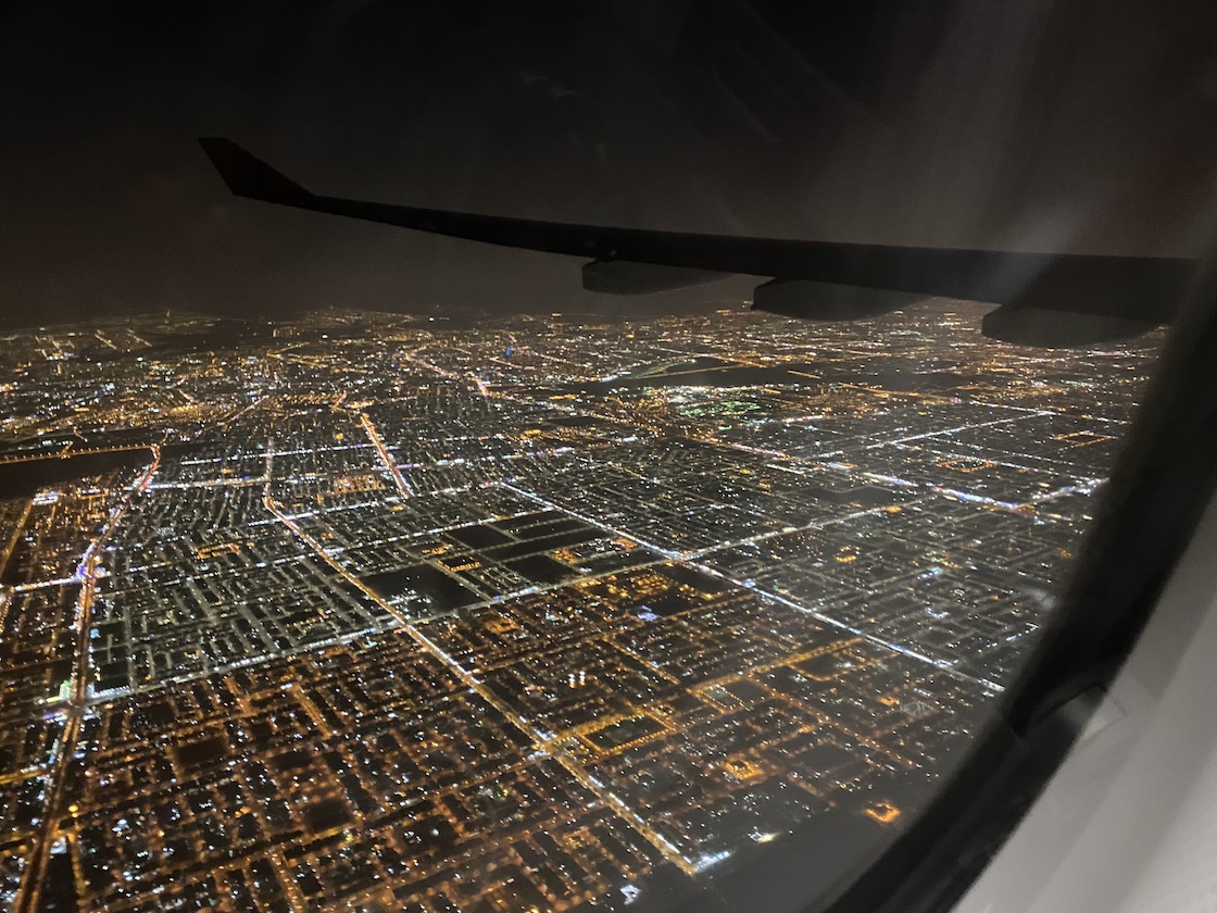 Riyadh City from Flight at night - Riyadh Travel Guide | flying into Riyadh