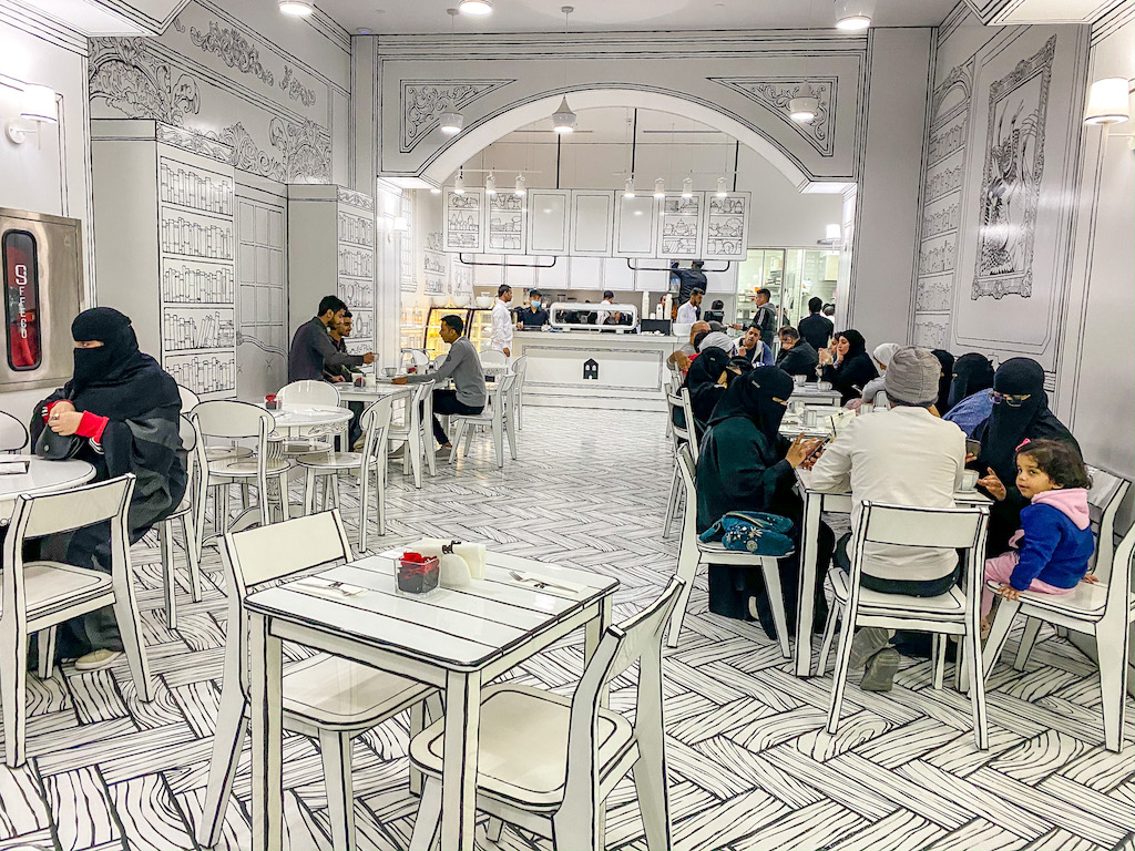 Greem Cafe in The Zone Riyadh - things to do in Riyadh, Greem Cafe in The Zone Riyadh