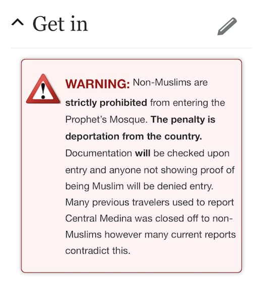 Can non-muslims visit Medina Saudi Arabia? - Can non-muslims visit Madinah?
