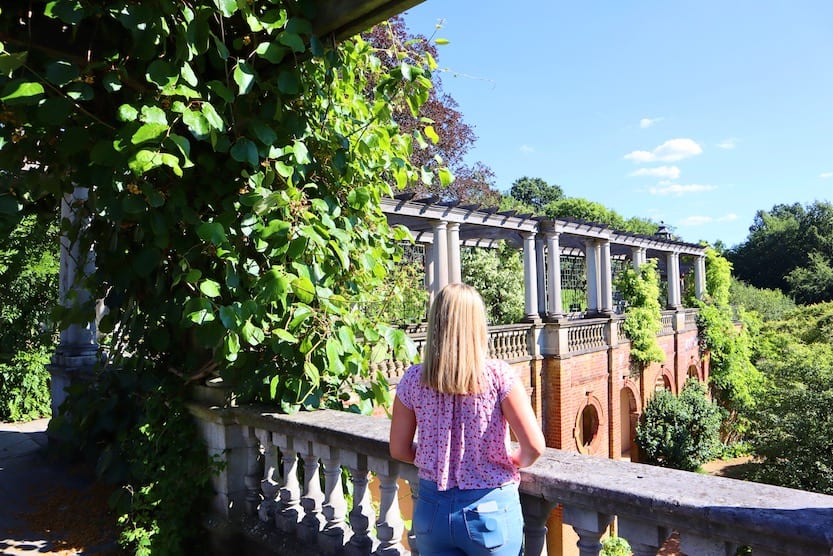 Hampstead Heath Pergola Hill Garden - ellie quinn in Hampstead Heath Pergola Hill Garden
