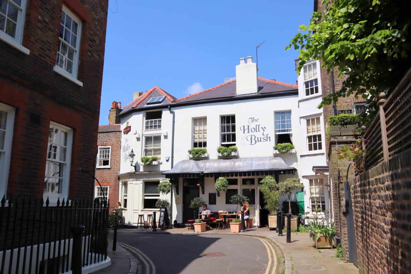 Holly Bush Hampstead - Pubs in Hampstead, Holly Bush Pub Hampstead