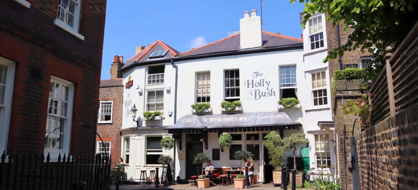 Restaurants in Hampstead, The Holly Bush Restaurant Hampstead - Restaurants in Hampstead