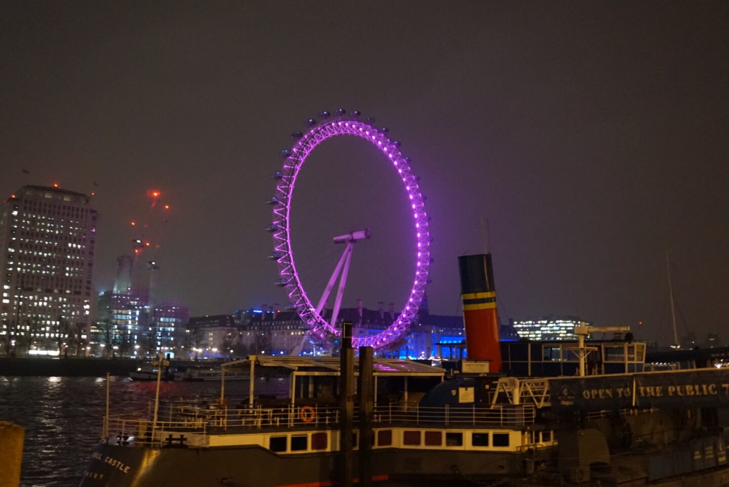 London at night - things to do in winter in London, London at night