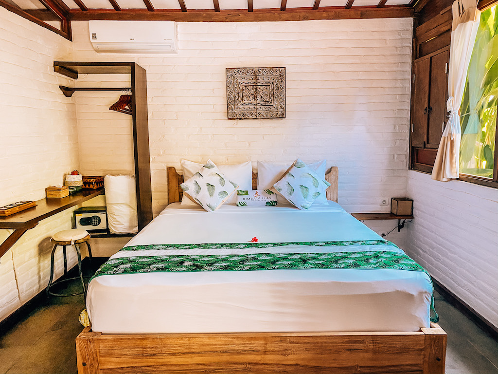 Villa Bayu - Gili Air Villas, Villa Bayu Rimba Villas bedroom