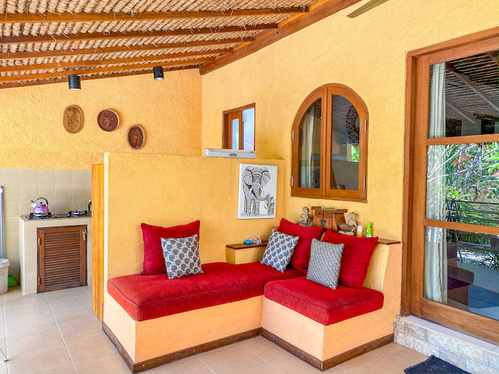 Gili Trawangan Villas, Santan Gili Villa living area
