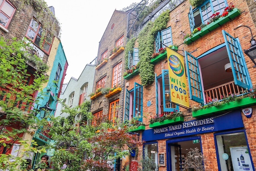 4 day london itinerary - 4 day london itinerary, Neals Yard Covent Garden