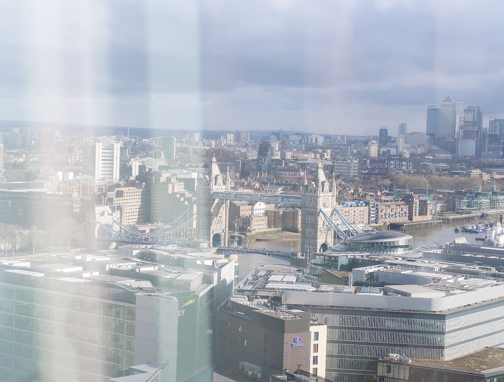 Tower Bridge from The Shard - things to do in winter in London, Tower Bridge