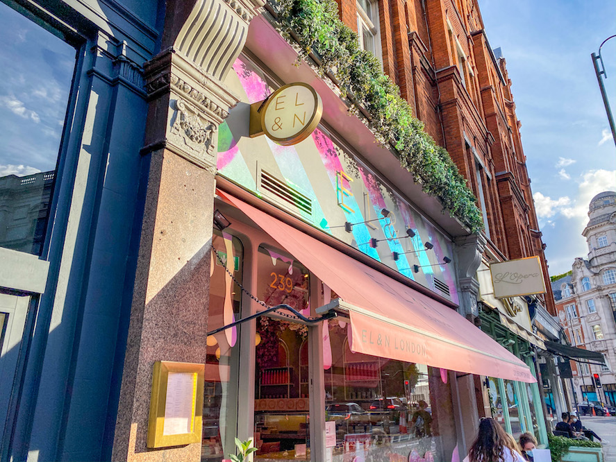 El&N cafe knightsbridge - arab areas in London, El&N cafe knightsbridge