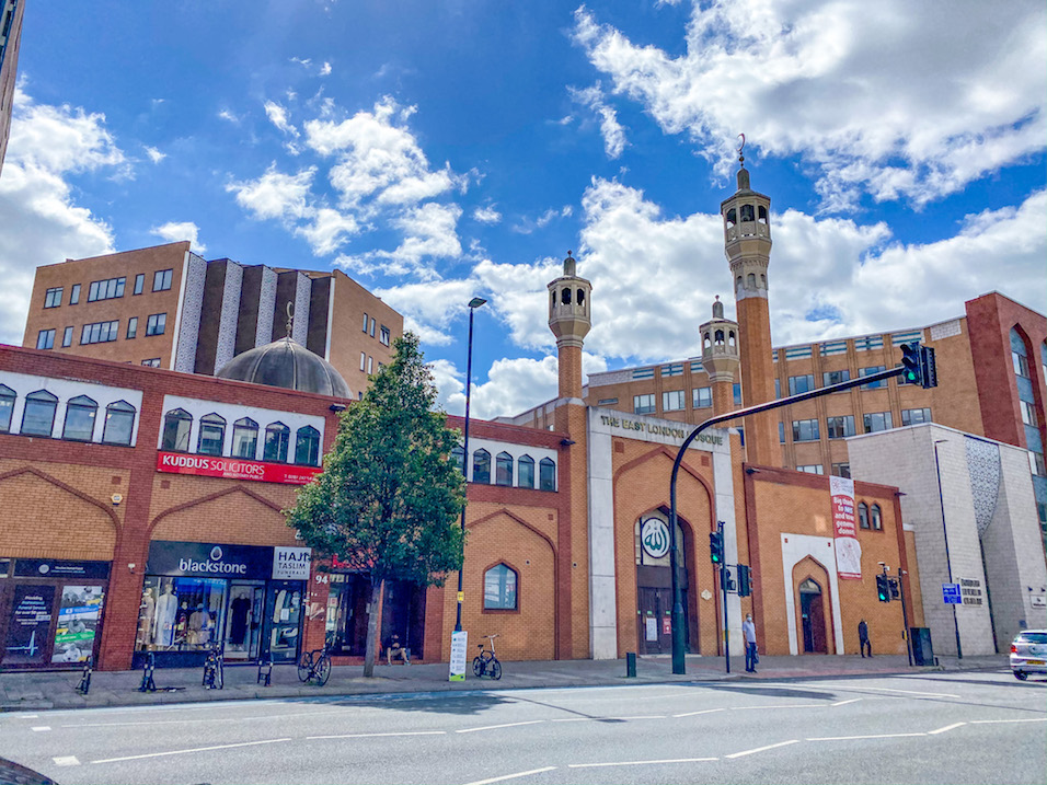 east London mosque - arab areas in London, east London mosque