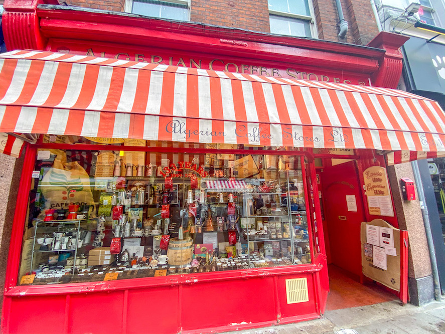 Algerian coffee store - arab areas in London, arabic coffee in soho, Algerian coffee store