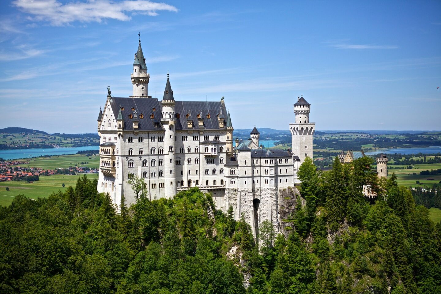 neuschwanstein castle Barvaria - best places to go in a Campervan in Europe, Bavaria Germany