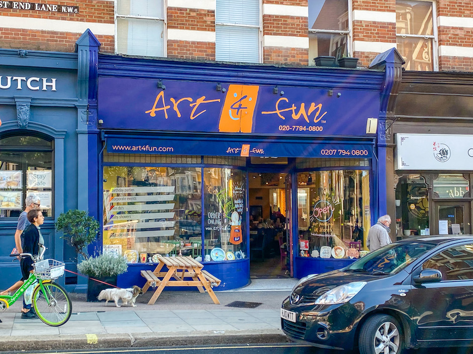 Art 4 Fun Cafe West Hampstead - Art 4 Fun Cafe, Cafes in West Hampstead