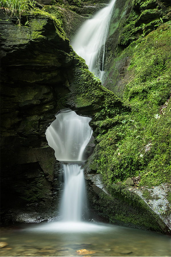 St Nectans Glen Waterfall - hidden gems in Cornwall, St Nectans Glen Waterfall