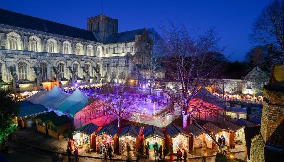 winchester christmas market winter day trip from London - day trips from London in winter, Winchester