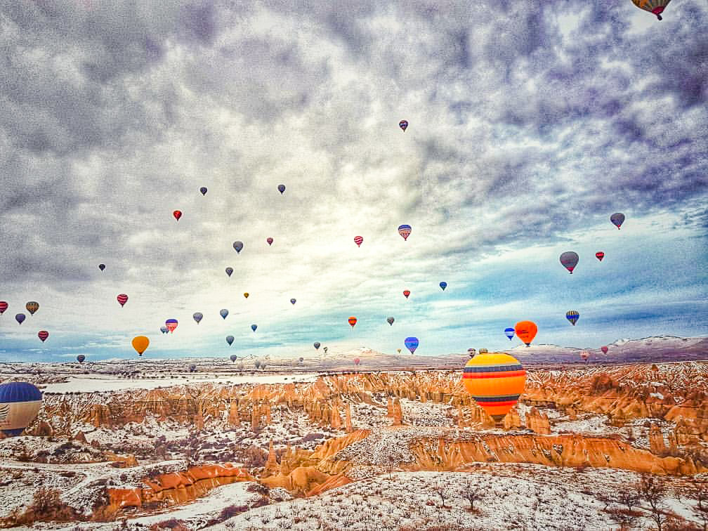 best time to visit Cappadocia - best time to visit Cappadocia, snow and hot air balloons
