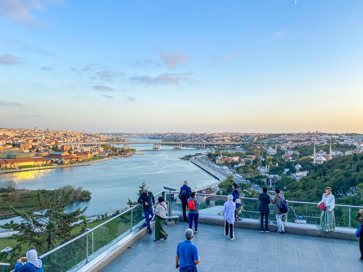 Pierre Loti Hill view at sunset, istanbul hidden gems - Pierre Loti Hill view at sunset, istanbul hidden gems