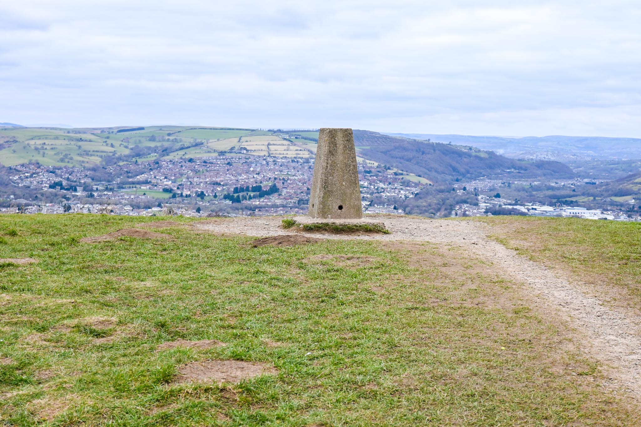 The Wandering Quinn Travel Blog The top of Caerphilly Mountain