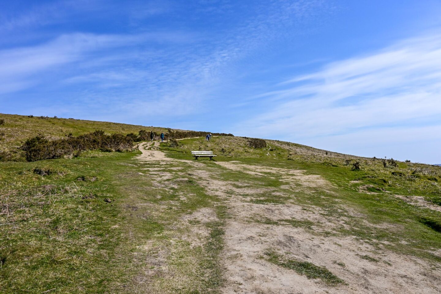 Garth Mountain Walk - at the top of Garth Mountain, Garth Mountain Walk