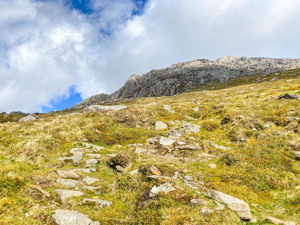 climbing Tryfan - climbing Tryfan