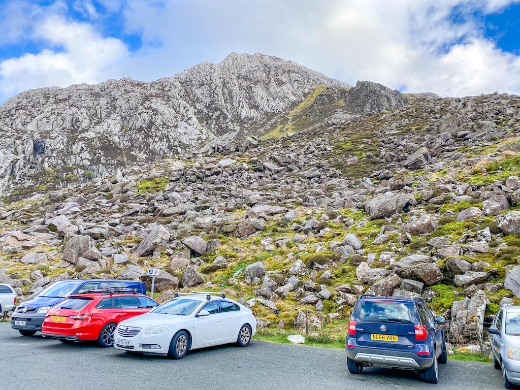 Tryfan car park A5 - Tryfan car park A5