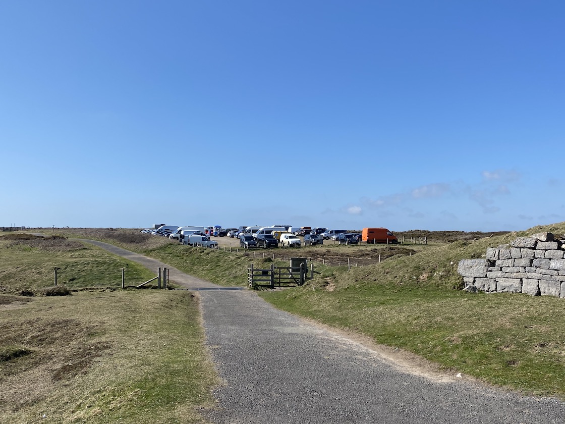 St Govan's Chapel - St Govan's Carpark