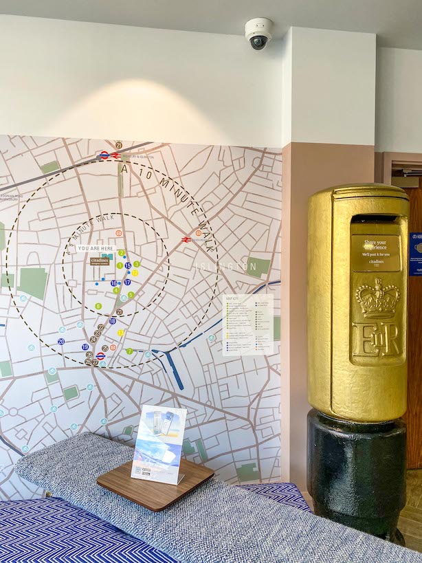 Citadines Islington Review, Post Box - Citadines Islington Review, Post Box