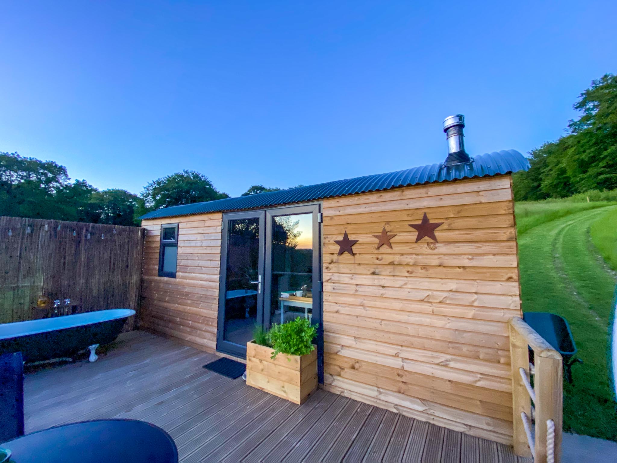 Royal Oak Farm Devon Stargazing Cabin