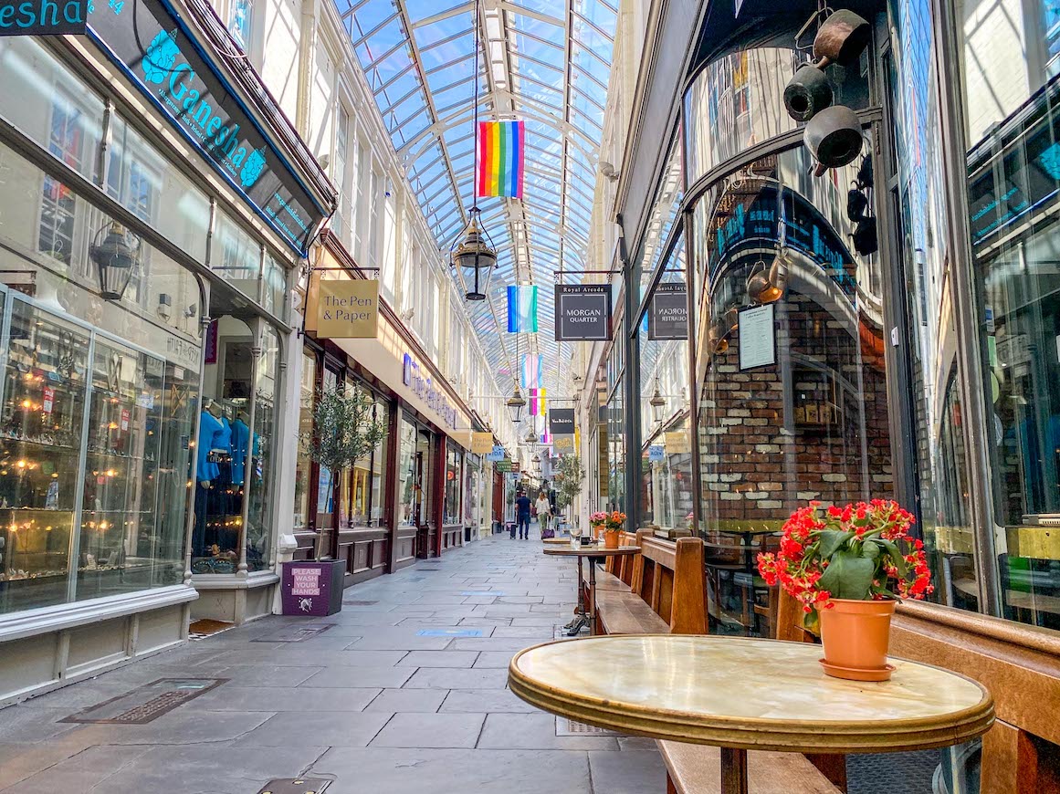 One Day in Cardiff, Cardiff Arcade - One Day in Cardiff, Cardiff Arcade