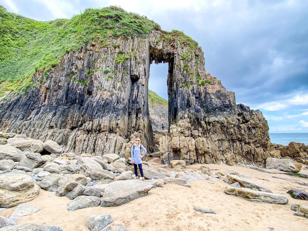 Church Door Cove Door in Cliffs - Church Door Cove Door in Cliffs