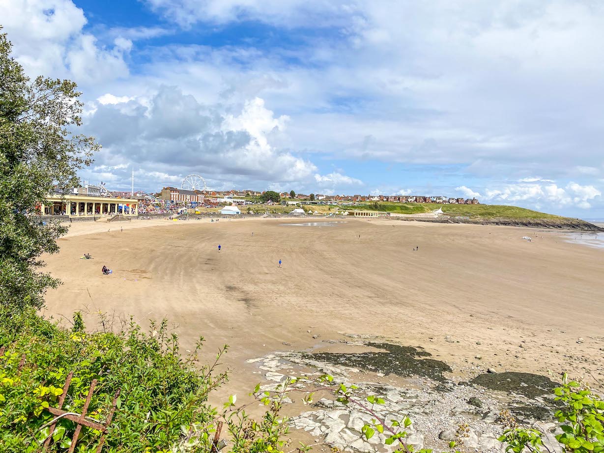 Barry Island Beaches, Whitmore Bay Beach view - Barry Island Beaches,