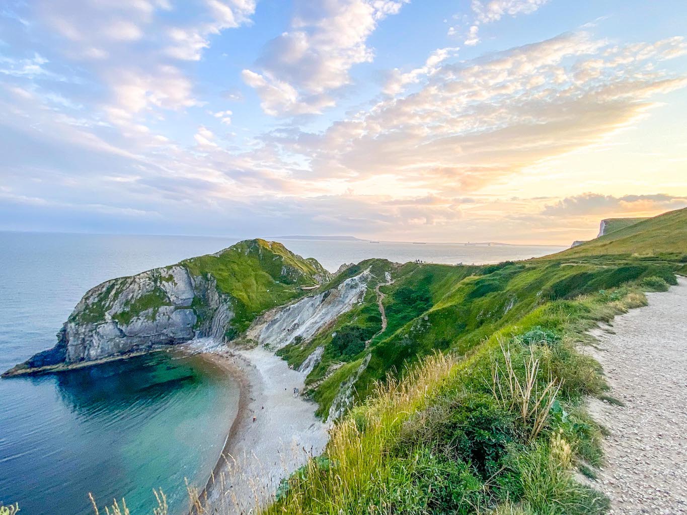 London to Durdle Door, Durdle Door Beach sunset - London to Durdle Door, Durdle Door Beach Sunset