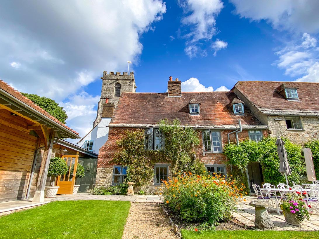 London to Durdle Door, The Priory Hotel Wareham