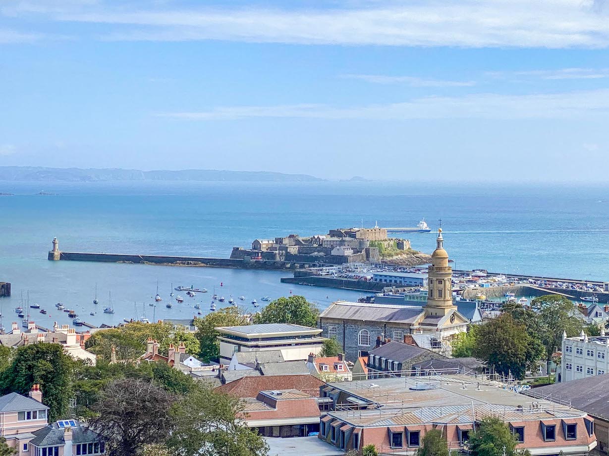 Things to do on Guernsey, View from Victoria Tower Castle Cornet - Things to do on Guernsey, View from Victoria Tower Castle Cornet