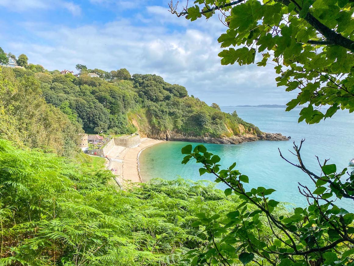 Guernsey itinerary, Fermain Beach and Cafe - Guernsey itinerary, Fermain Beach and Cafe