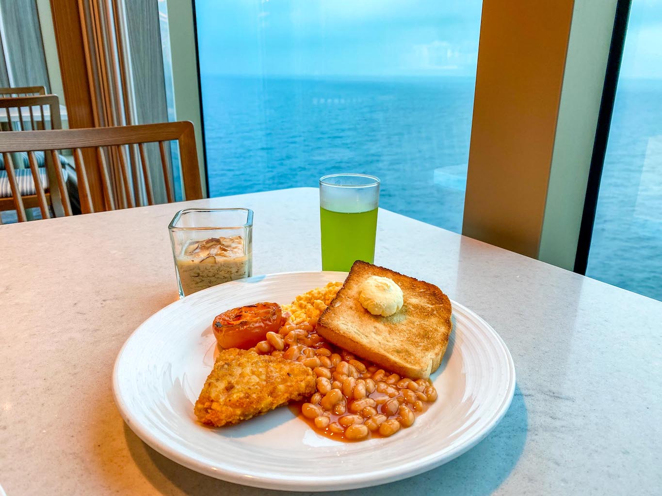 Princess Cruises from Southampton, Sky Princess buffet breakfast - Princess Cruises from Southampton, Sky Princess buffet breakfast