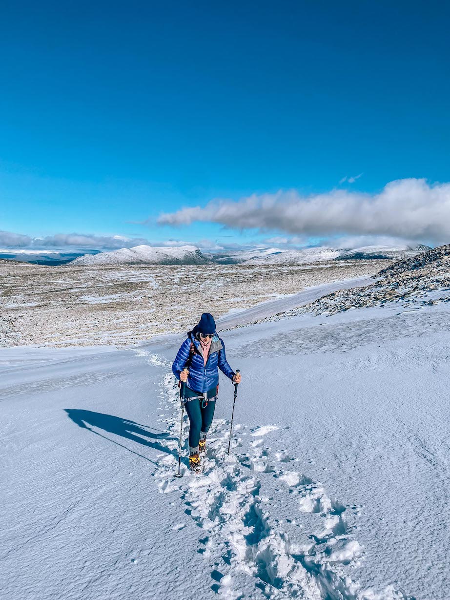Norway road trip, Ellie Quinn hiking Galdhøpiggen - Norway road trip, Ellie Quinn hiking Galdhøpiggen