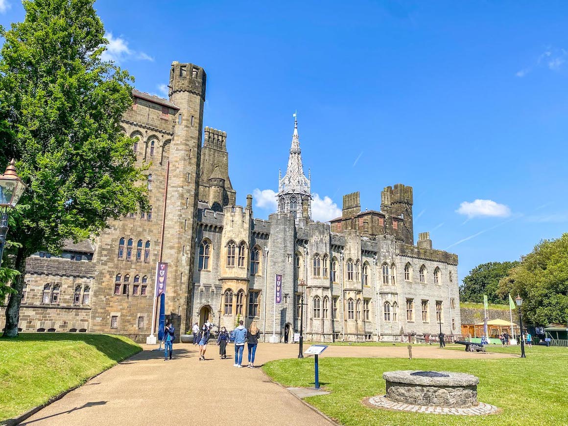 things to do in Cardiff, Cardiff Castle outside - things to do in Cardiff, Cardiff Castle outside