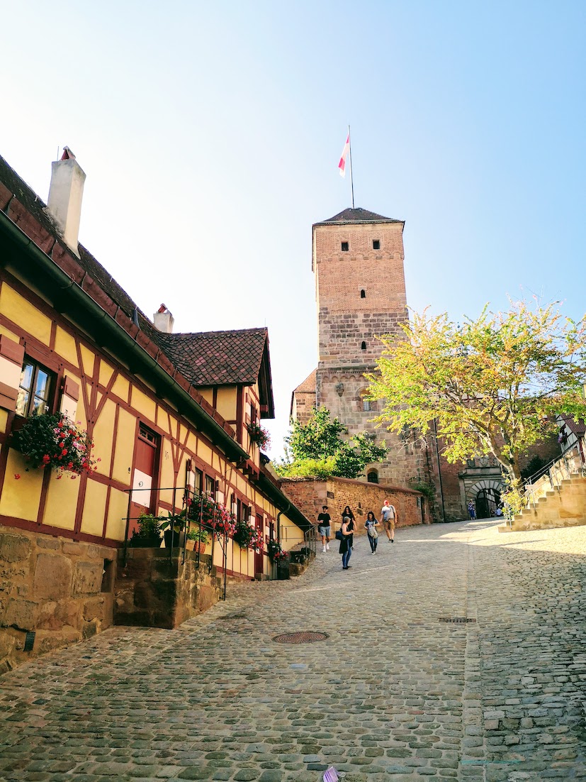 Places to visit in Bavaria, Entrance of Nuremberg's Imperial castle - Places to visit in Bavaria, Entrance of Nuremberg's Imperial castle