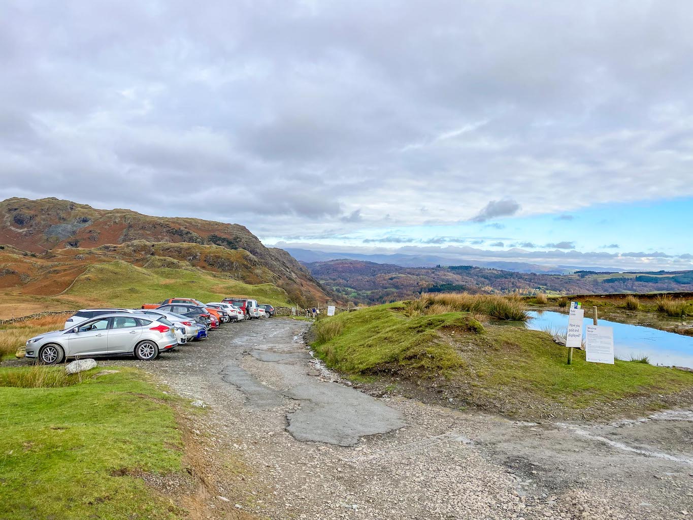 Old Man of Coniston walk, Walna Scar Car Park - Old Man of Coniston walk, Walna Scar Car Park