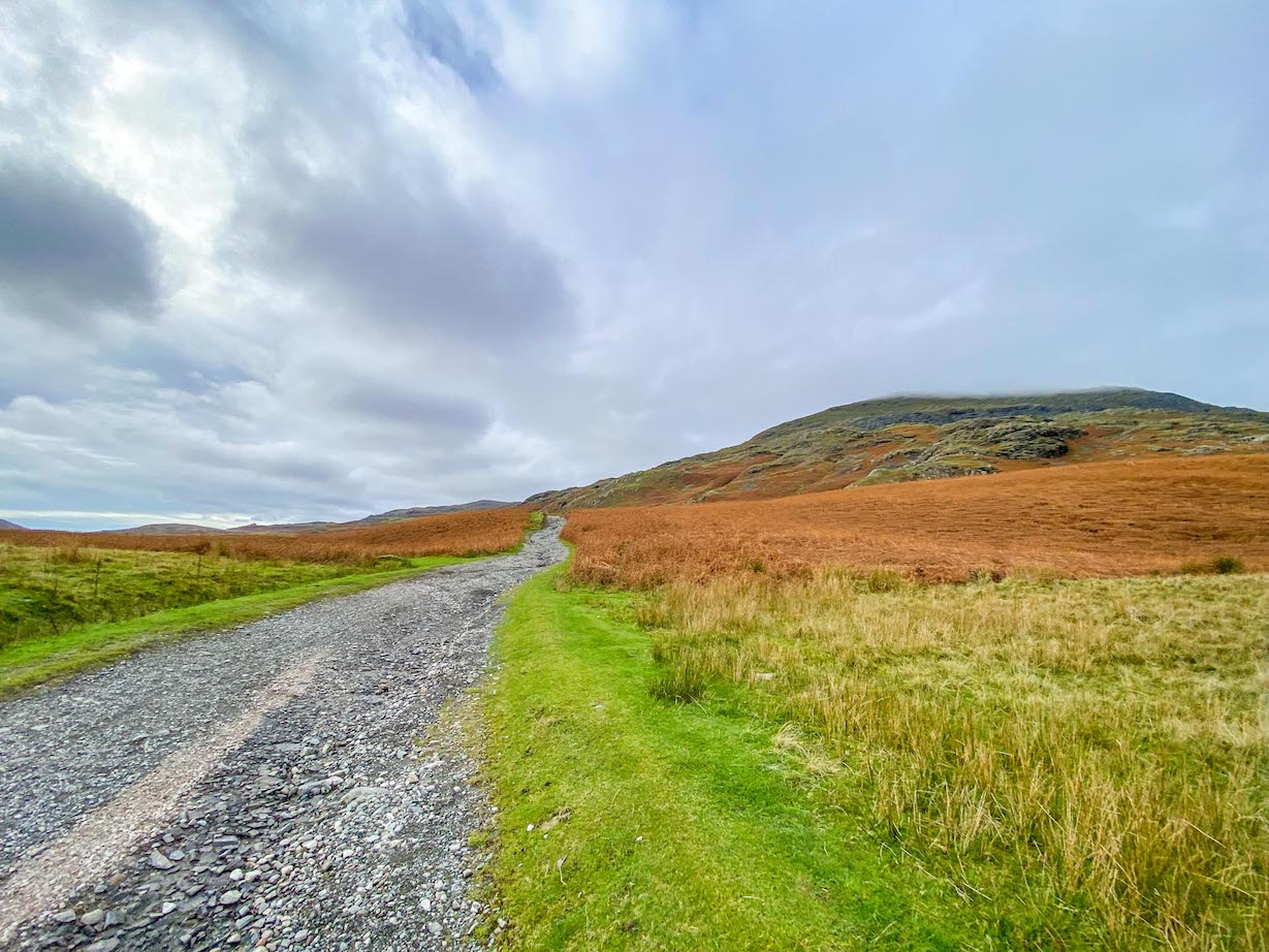Old Man of Coniston walk, footpath from car park - Old Man of Coniston walk, footpath from car park