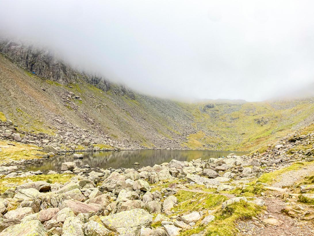Old Man of Coniston walk, goats water - Old Man of Coniston walk, goats water