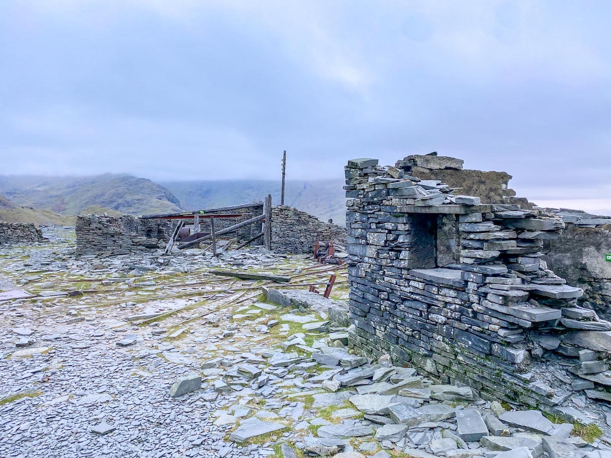 Old Man of Coniston walk, Old Quarry - Old Man of Coniston walk, Old Quarry