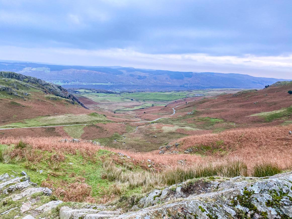 Old Man of Coniston walk, end of the footpath - Old Man of Coniston walk, end of the footpath