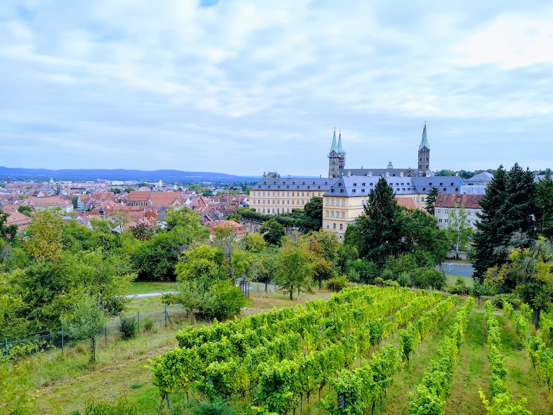 Places to visit in Bavaria, Views over Bamberg old town and cathedral from Michaelsberg Monastery - Bamberg - Places to visit in Bavaria, Views over Bamberg old town and cathedral from Michaelsberg Monastery - Bamberg